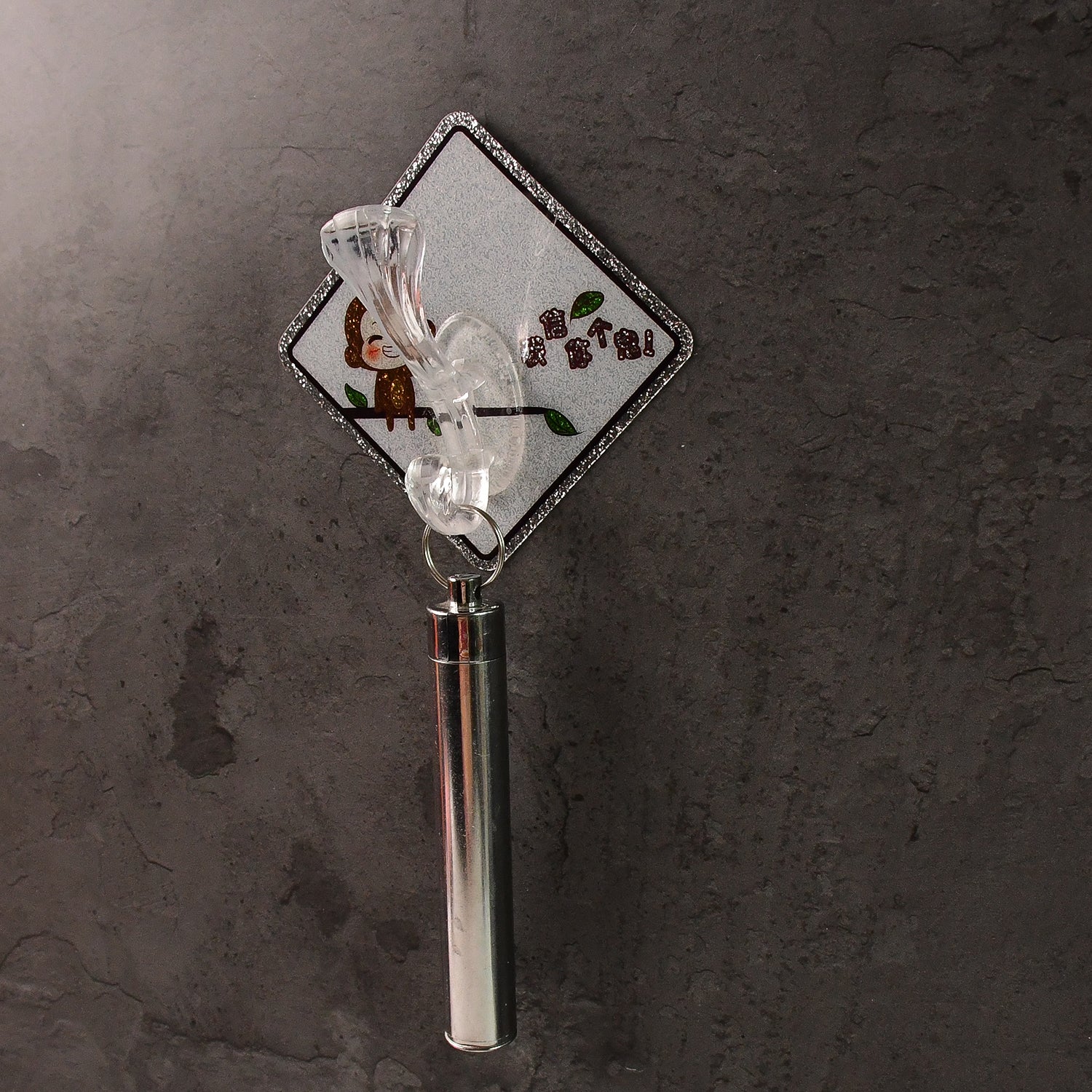 Cute Cartoon Print Transparent Wall Hook With Self-adhesive Back (1 Pc) Cute Cartoon Print Transparent Wall Hook With Self-adhesive Back (1 Pc)